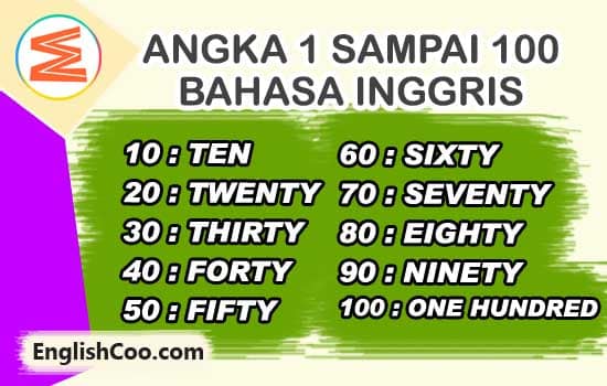 Detail Bahasa Inggris Empat Belas Nomer 16