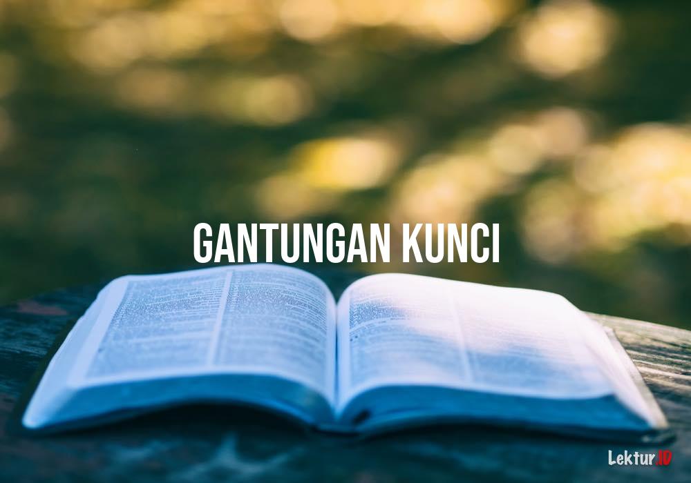 Detail Bahasa Inggris Gantungan Kunci Nomer 30