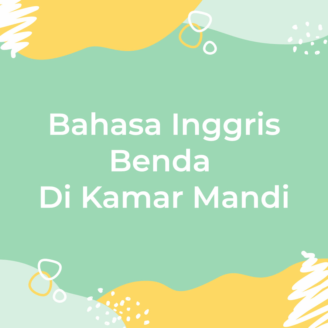 Detail Bahasa Inggris Handuk Nomer 13