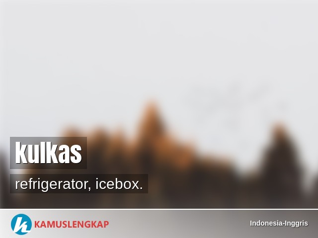 Detail Bahasa Inggris Kulkas Nomer 44