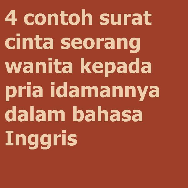 Detail Bahasa Inggris Surat Cinta Nomer 28