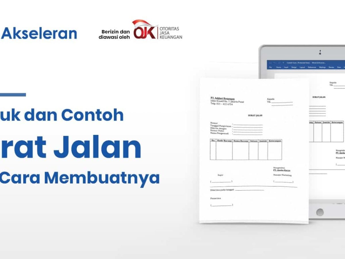 Detail Bahasa Inggris Surat Jalan Nomer 14