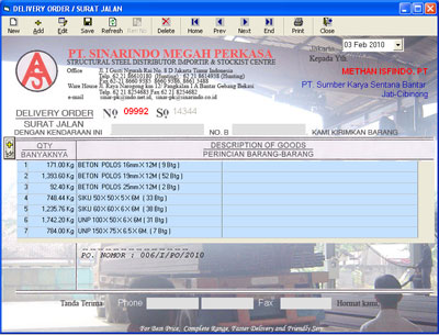 Detail Bahasa Inggris Surat Jalan Nomer 15