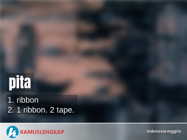 Detail Bahasa Inggris Tali Pita Nomer 30