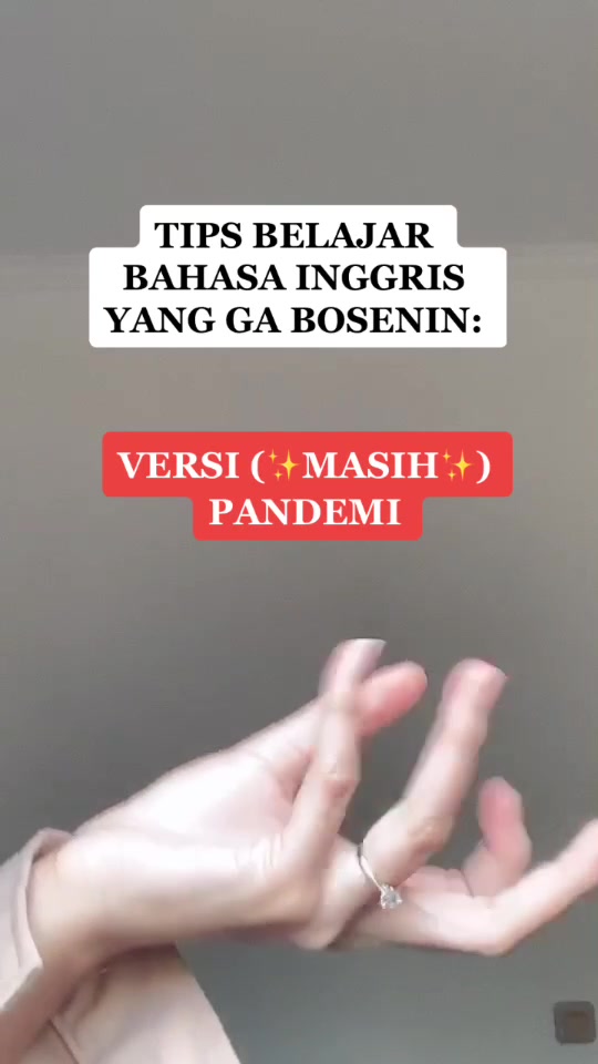 Detail Bahasa Inggris Tos Tangan Nomer 21