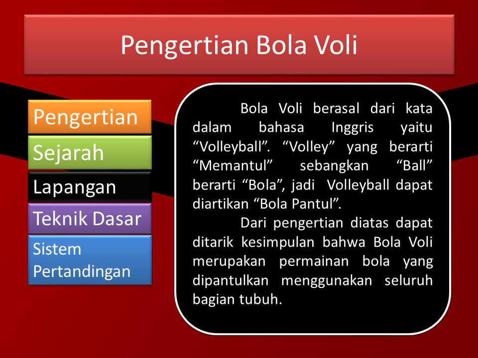 Detail Bahasa Inggris Voli Nomer 50