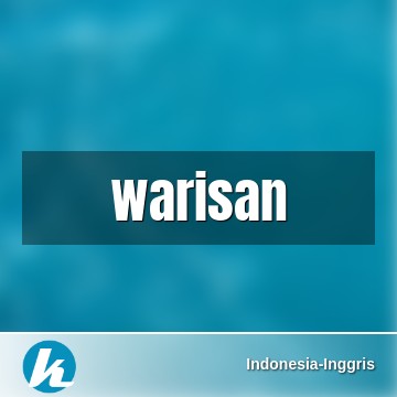 Detail Bahasa Inggris Warisan Nomer 2