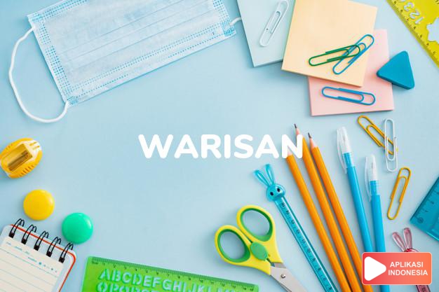 Detail Bahasa Inggris Warisan Nomer 3