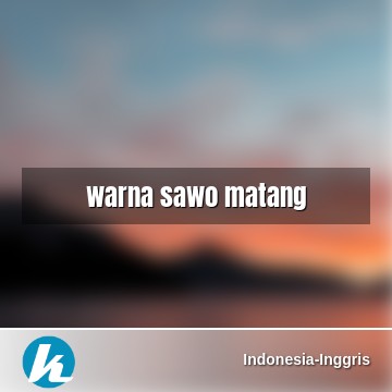 Detail Bahasa Inggris Warna Kulit Nomer 25