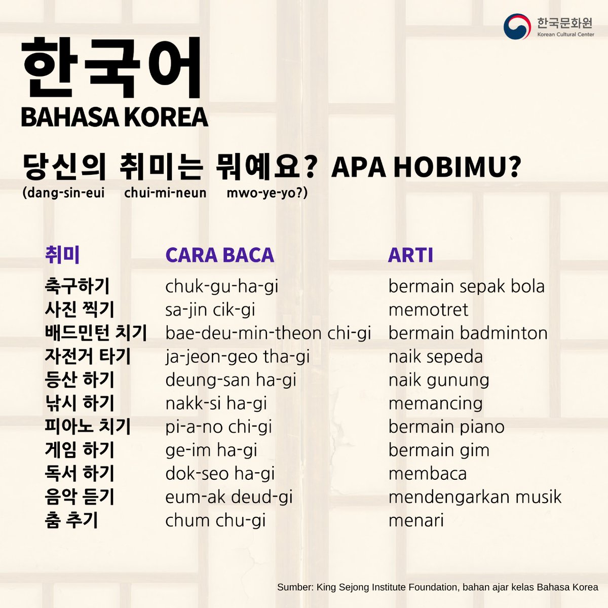 Detail Bahasa Korea Foto Nomer 18