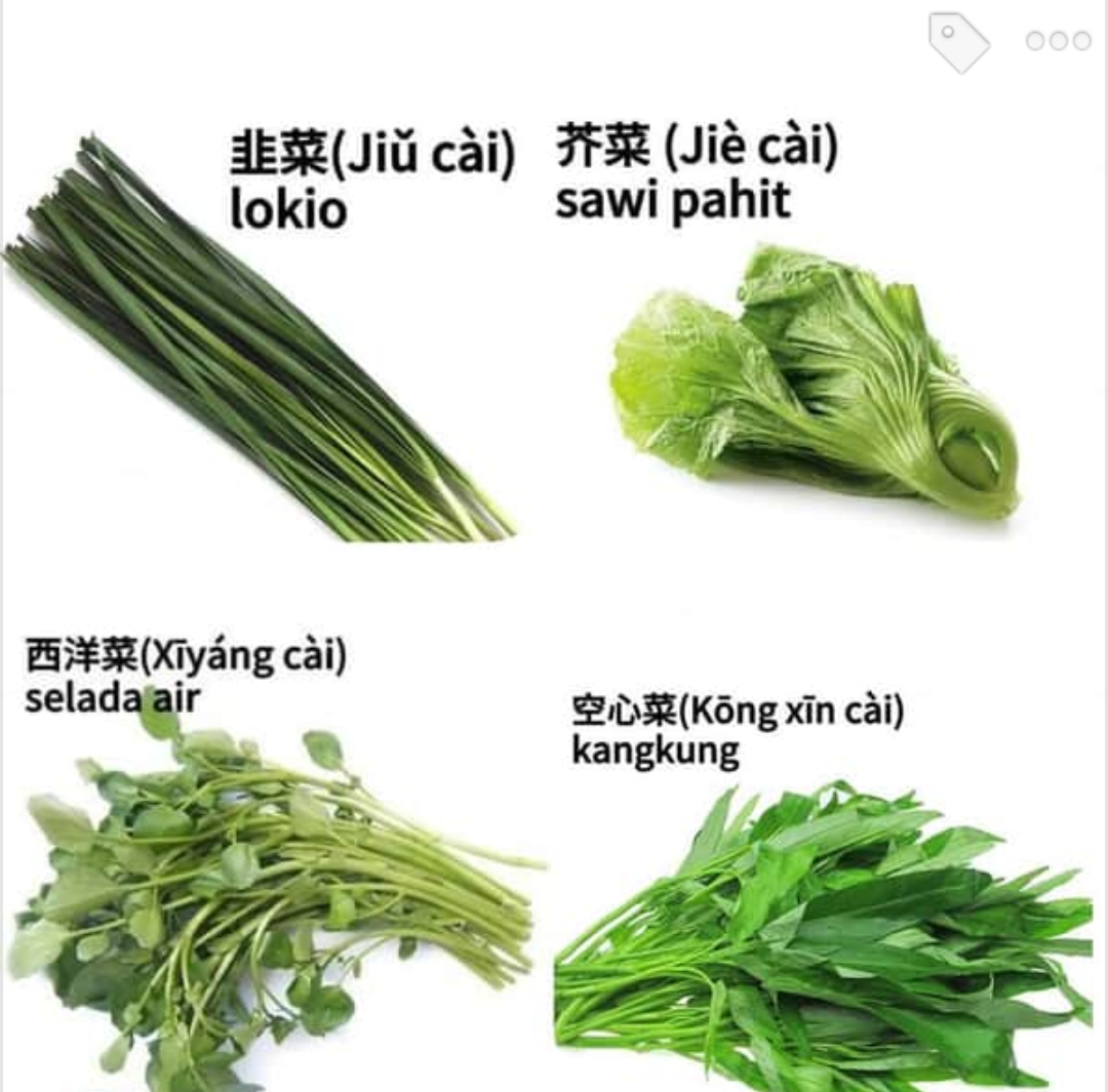 Detail Bahasa Mandarin Sayuran Nomer 21