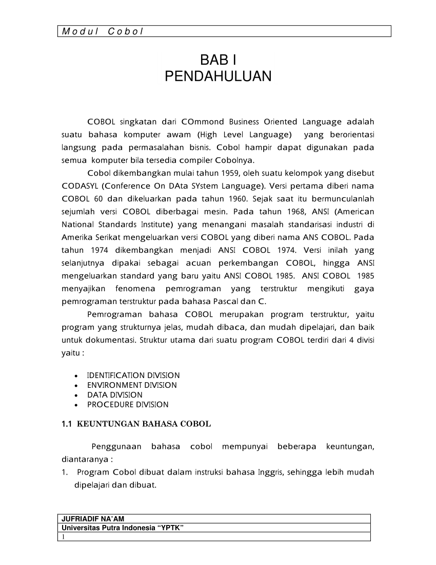 Detail Bahasa Pemrograman Cobol Nomer 15