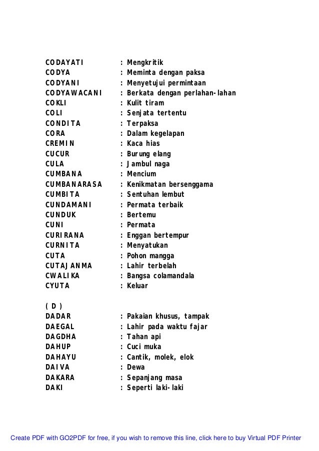 Detail Bahasa Sansekerta Sehat Nomer 2