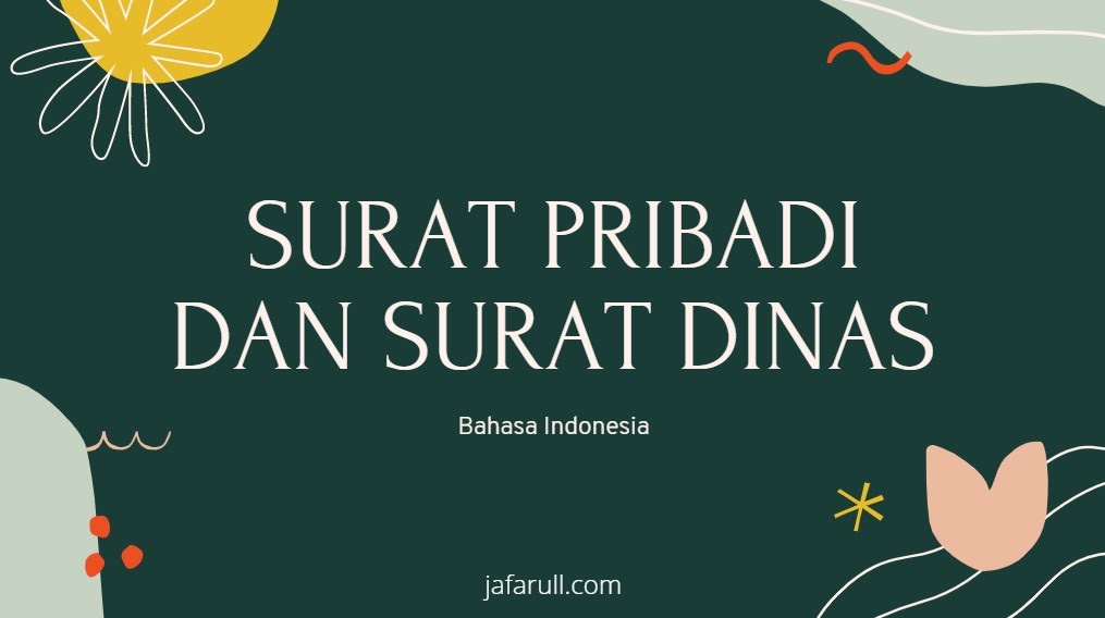 Detail Bahasa Surat Dinas Nomer 30