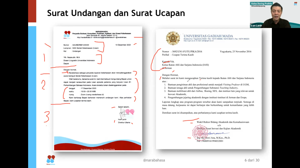 Detail Bahasa Surat Resmi Nomer 42