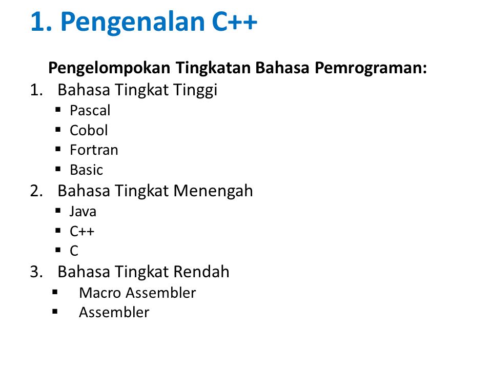 Detail Bahasa Tingkat Rendah Nomer 10