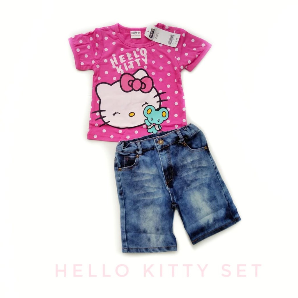 Detail Baju Anak Hello Kitty Import Nomer 3