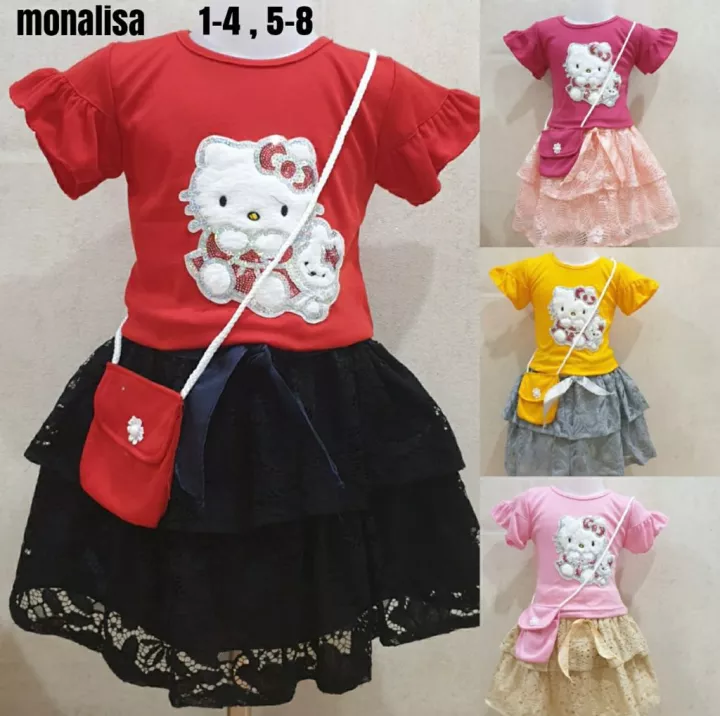 Detail Baju Anak Hello Kitty Import Nomer 40