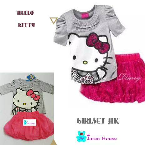 Detail Baju Anak Hello Kitty Import Nomer 7