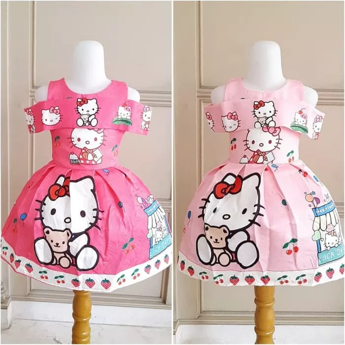 Detail Baju Anak Hello Kitty Import Nomer 10