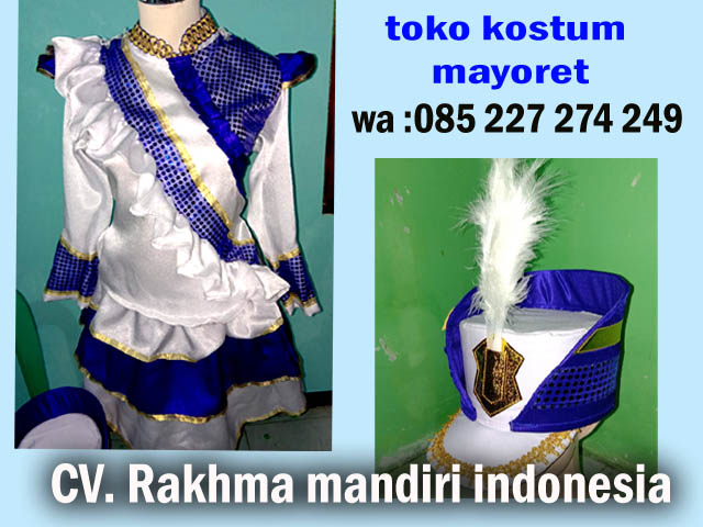 Detail Baju Gitapati Drumband Nomer 13