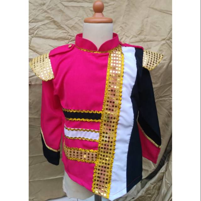 Detail Baju Gitapati Drumband Nomer 5