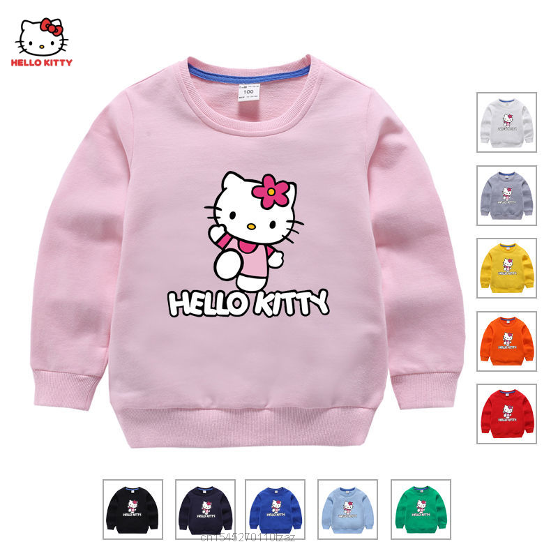 Detail Baju Hello Kitty Lengan Panjang Nomer 51