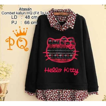 Detail Baju Hello Kitty Lengan Panjang Nomer 52