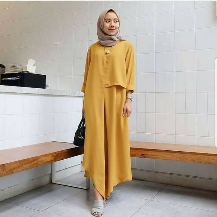 Detail Baju Warna Kuning Jilbab Warna Apa Nomer 35