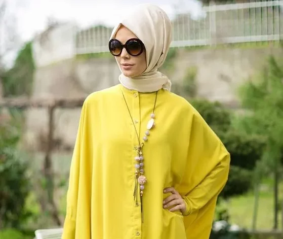 Detail Baju Warna Kuning Jilbab Warna Apa Nomer 37