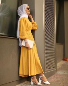 Detail Baju Warna Kuning Jilbab Warna Apa Nomer 44