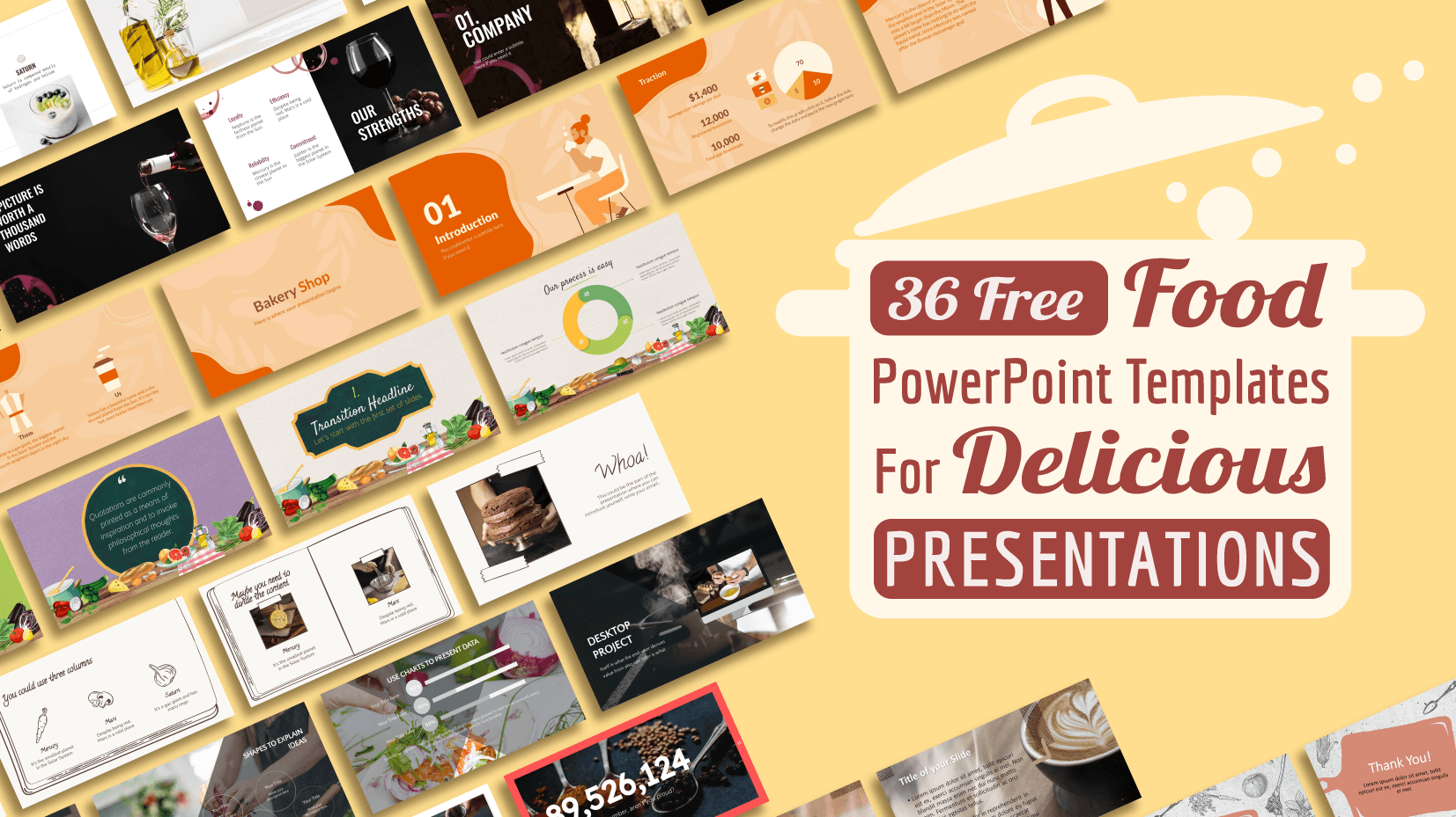 Detail Bakery Powerpoint Template Nomer 28
