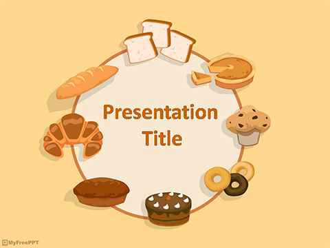 Detail Bakery Powerpoint Template Nomer 4