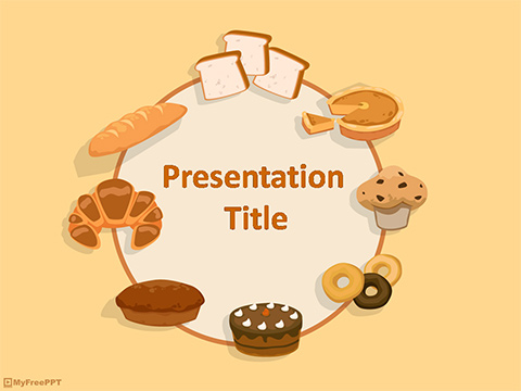 Detail Bakery Template Powerpoint Nomer 6