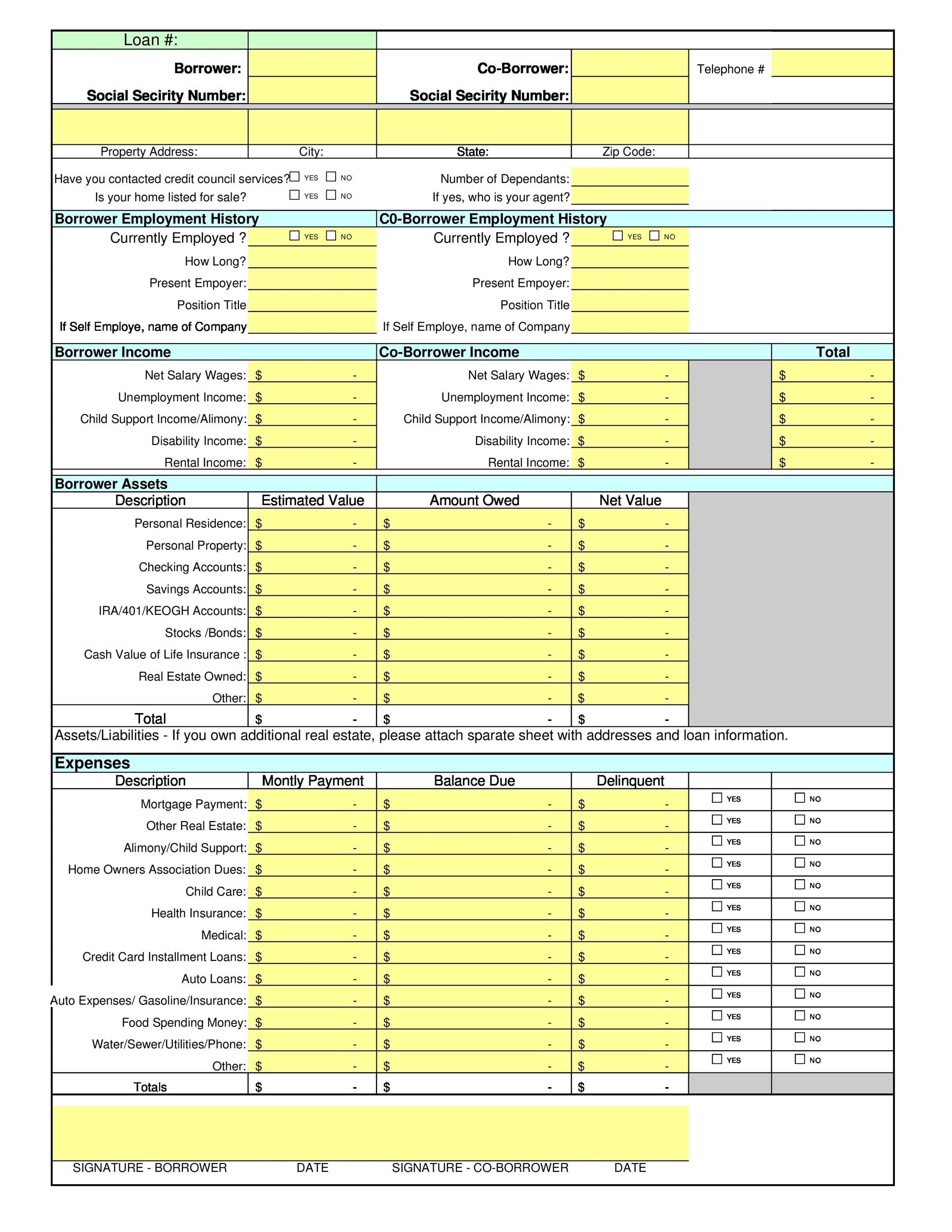 Detail Balance Statement Template Nomer 47