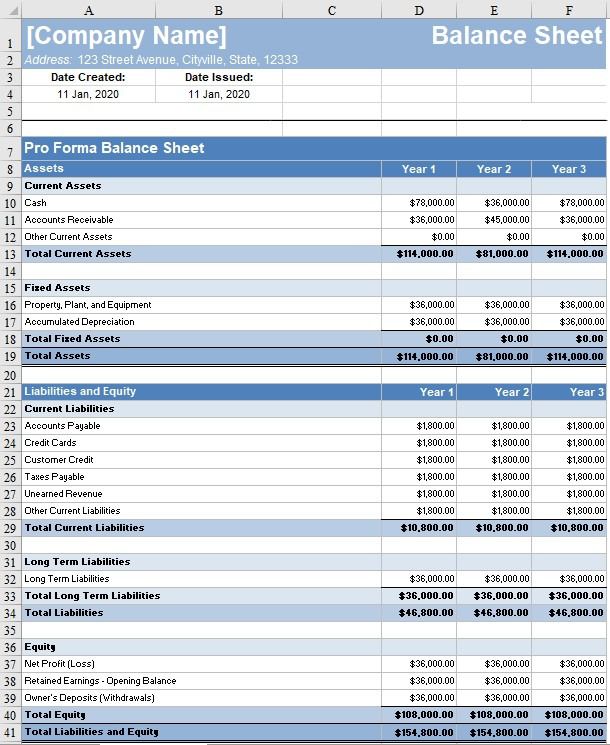 Detail Balance Statement Template Nomer 7