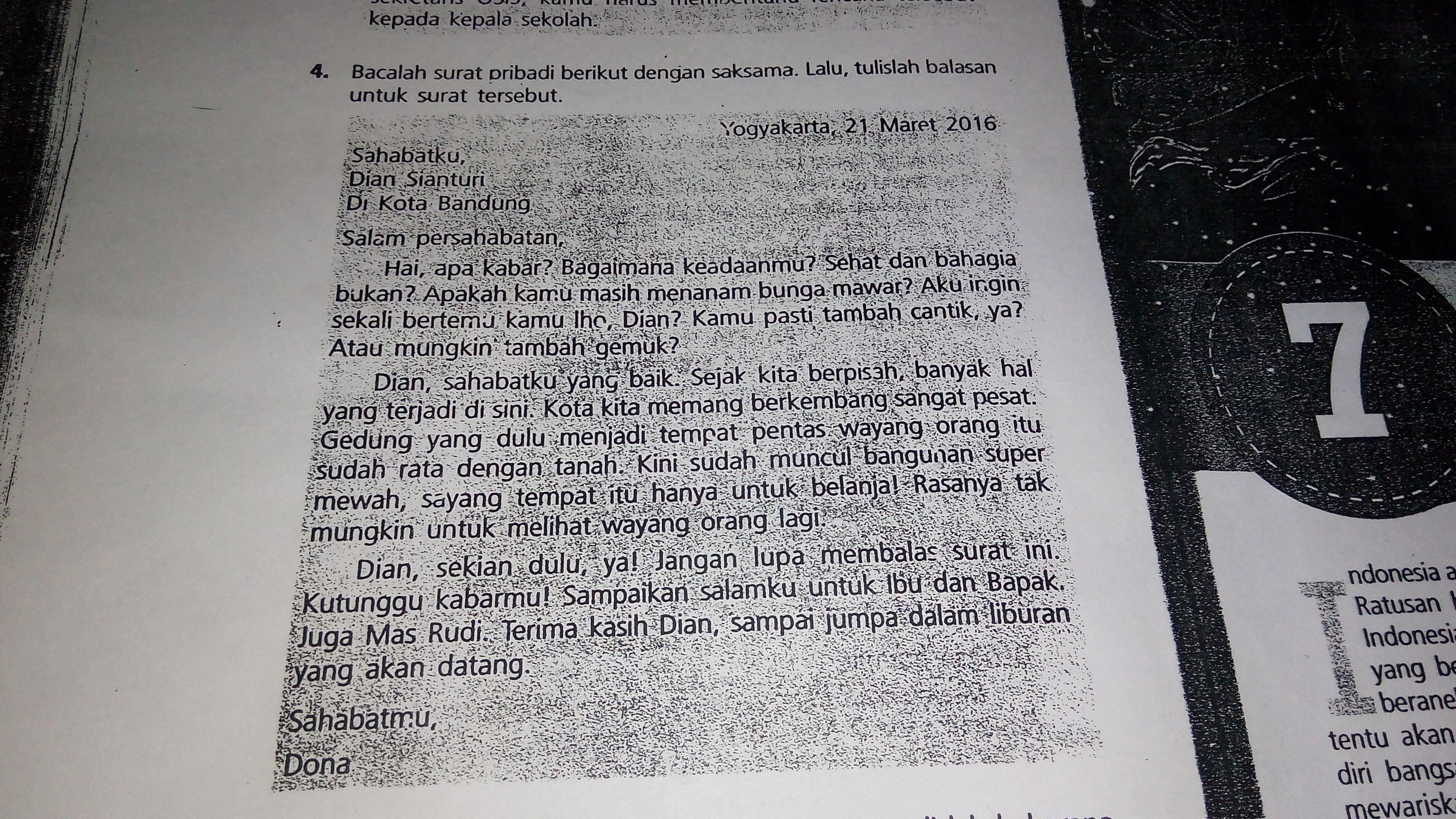 Detail Balasan Surat Bahasa Inggris Tentang Liburan Nomer 26