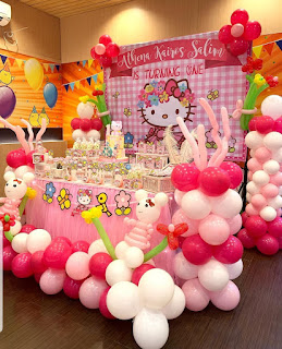 Detail Balon Ulang Tahun Hello Kitty Nomer 21