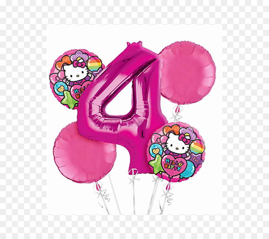 Detail Balon Ulang Tahun Hello Kitty Nomer 24