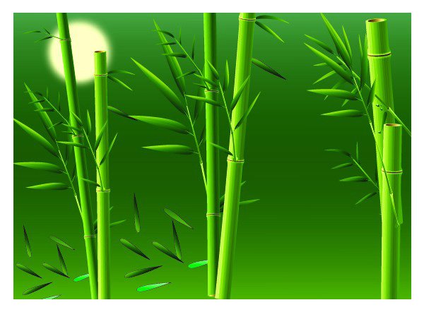 Detail Bambu Vektor Nomer 33