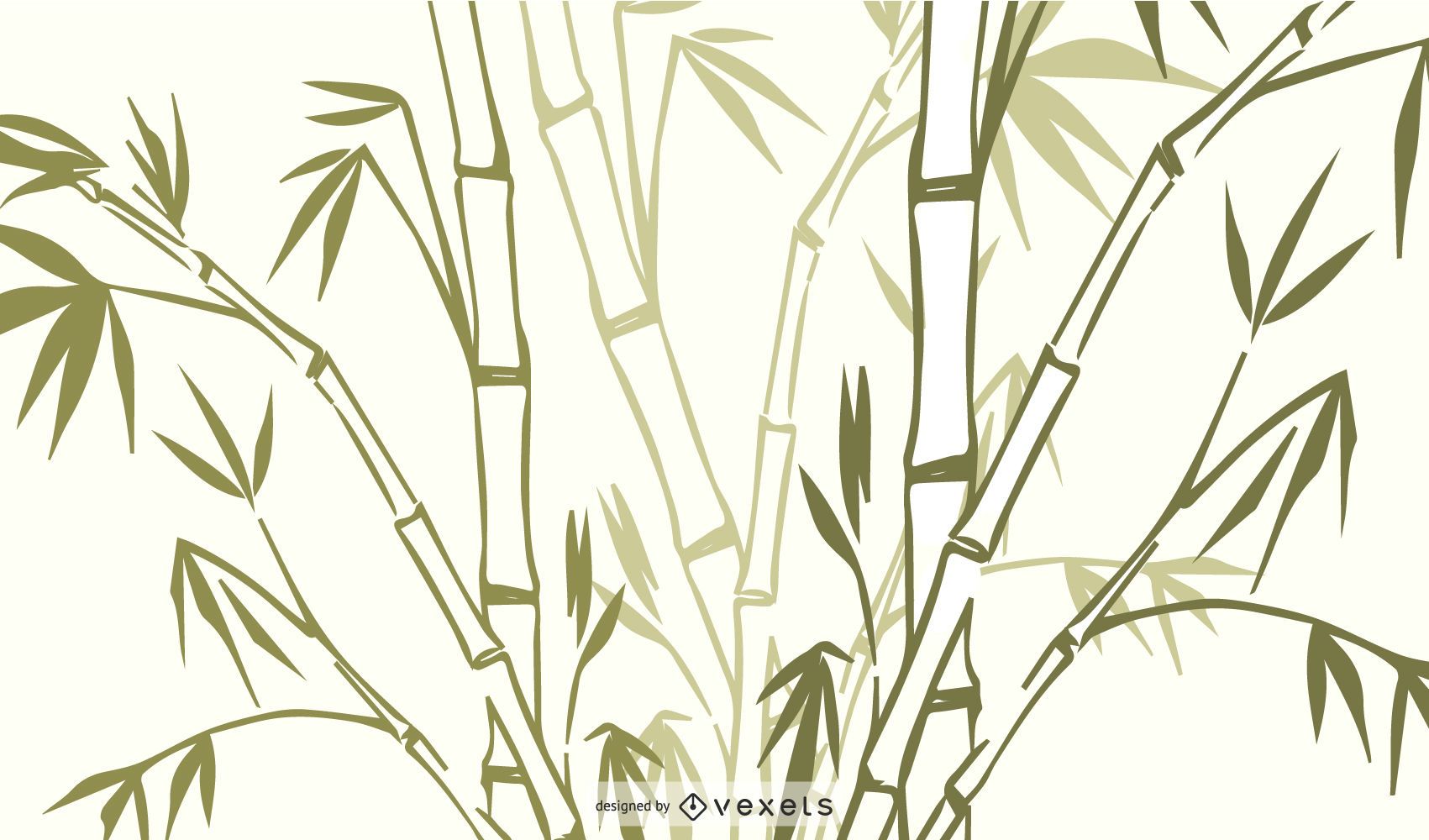 Detail Bambu Vektor Nomer 35