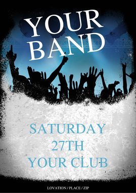 Detail Band Flyer Template Nomer 16