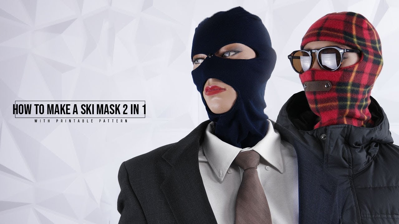 Detail Bandit Mask Template Nomer 21