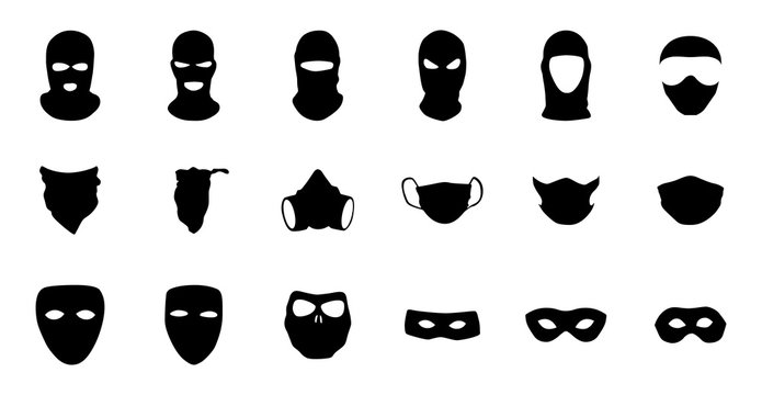 Detail Bandit Mask Template Nomer 30