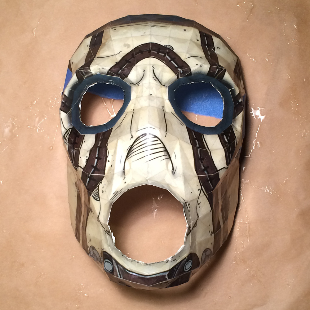 Detail Bandit Mask Template Nomer 31