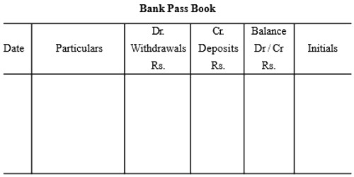 Detail Bank Book Template Nomer 19