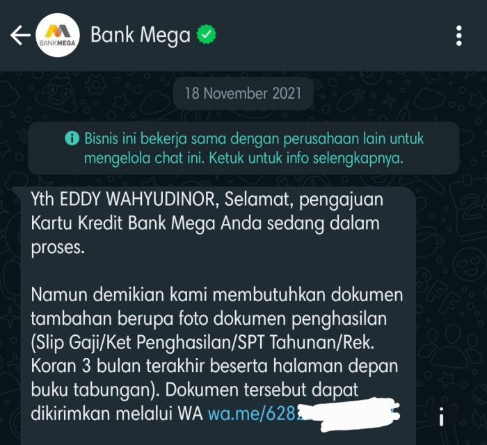 Detail Bank Mega Buku Berapa Nomer 20