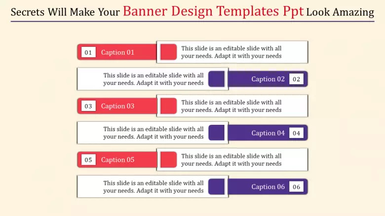 Detail Banner Ppt Template Nomer 32