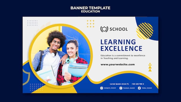 Detail Banner Template Free Psd Nomer 16