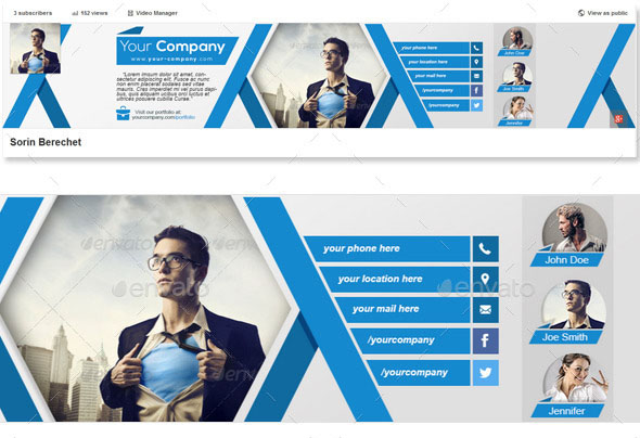 Detail Banner Template Free Psd Nomer 8